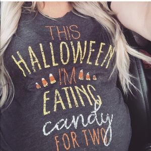 Halloween maternity shirt